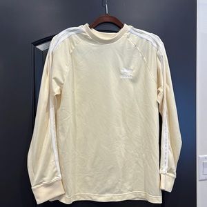 Yellow Adidas long sleeve shirt
